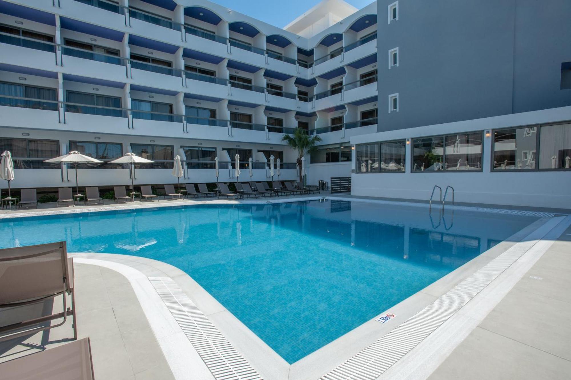 Отель Rhodos Horizon Marina - Adults Only Родос Экстерьер фото